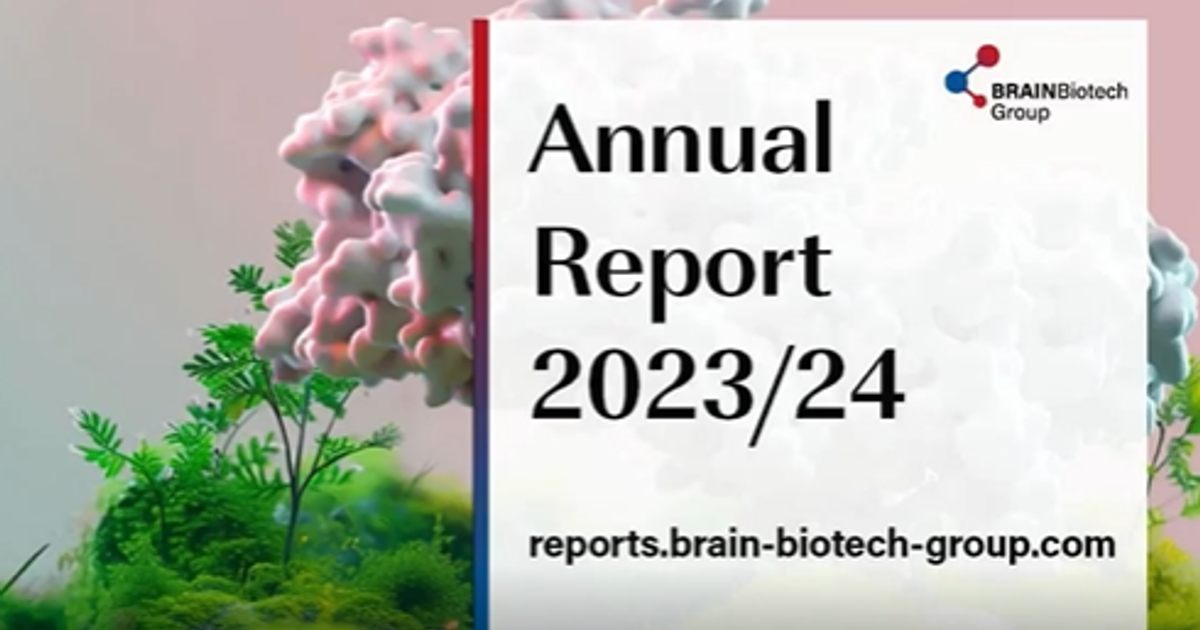 Annual Report 2023/24: BRAIN Biotech AG acts from a… | Biocatalysts